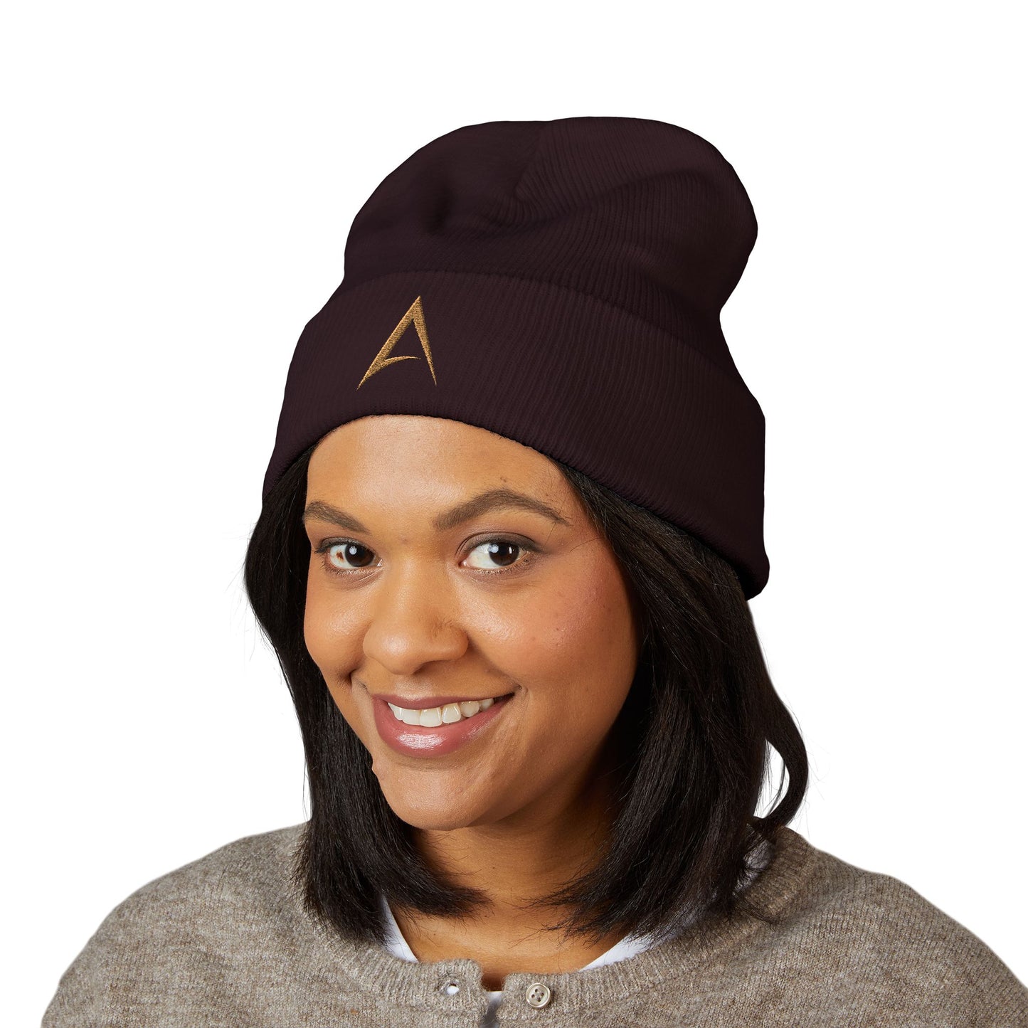 Alberino Logo Embroidered Beanie