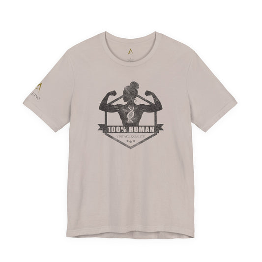 100% Human: Vintage Quality (Female) T-shirt